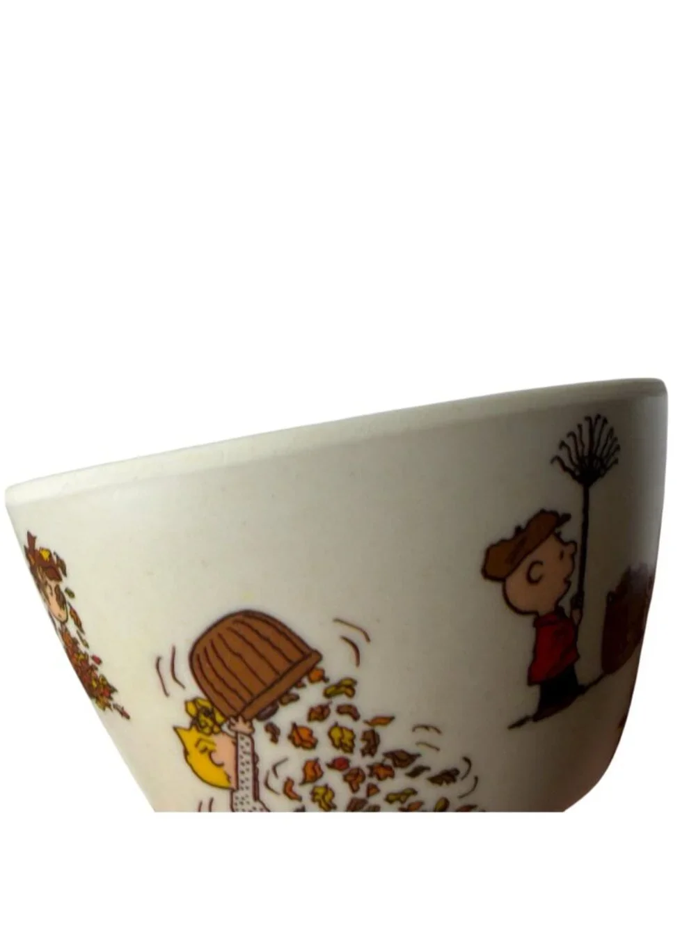 Peanuts Snoopy Thanksgiving Bamboo Melamine Bowls Set of 2 Fall Autumn Zrike 202
